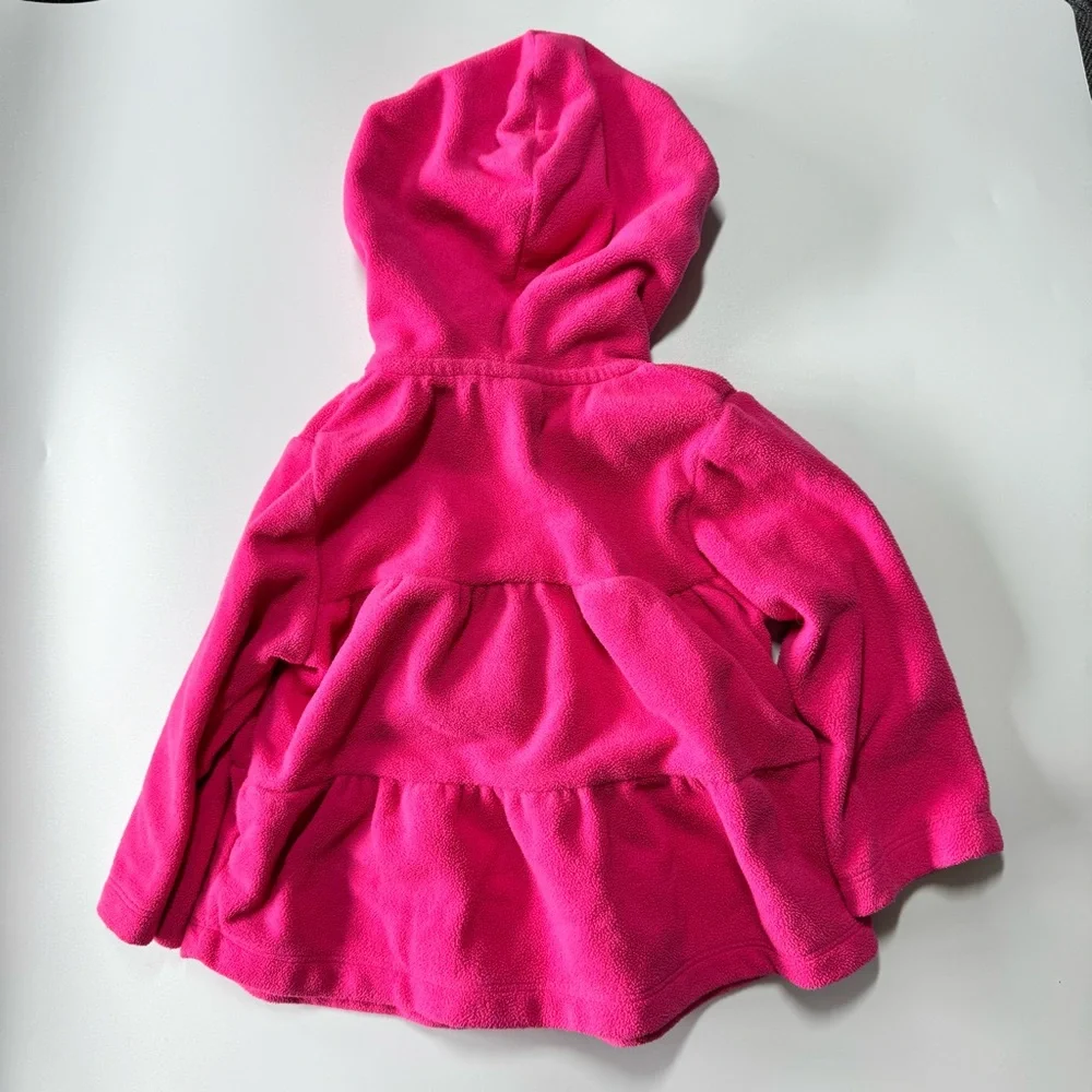Baby Girl Lightweight Jacket and Fleece Size 12 Months Carter’s Fall Green Pink